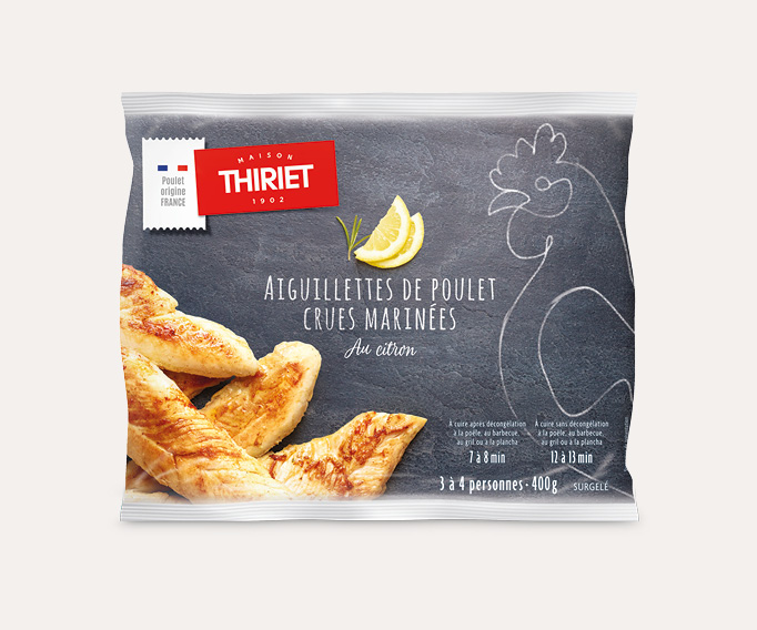 Aiguillettes de poulet crues marinées citron Le 2ème à -30%