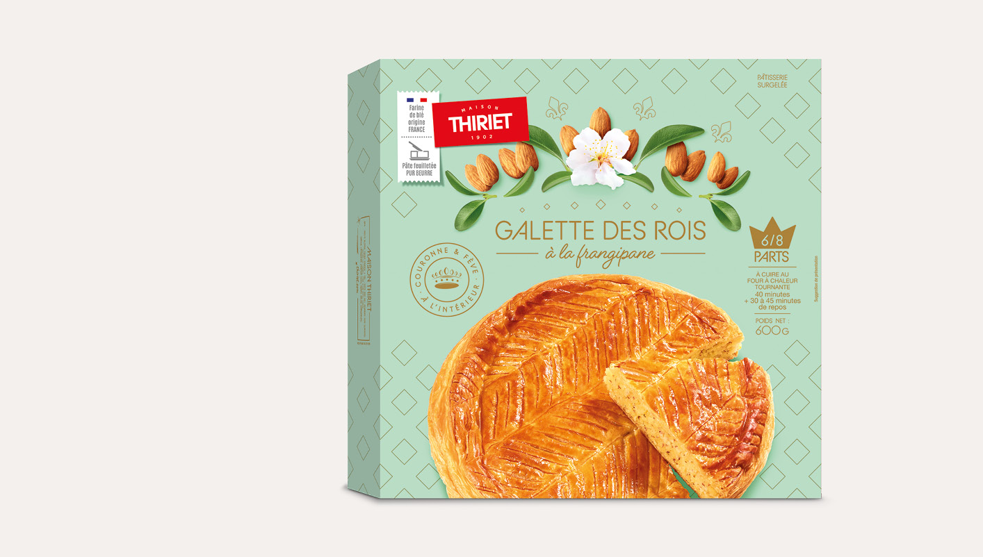 Galette des rois à la frangipane