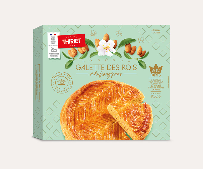 Galette des rois à la frangipane