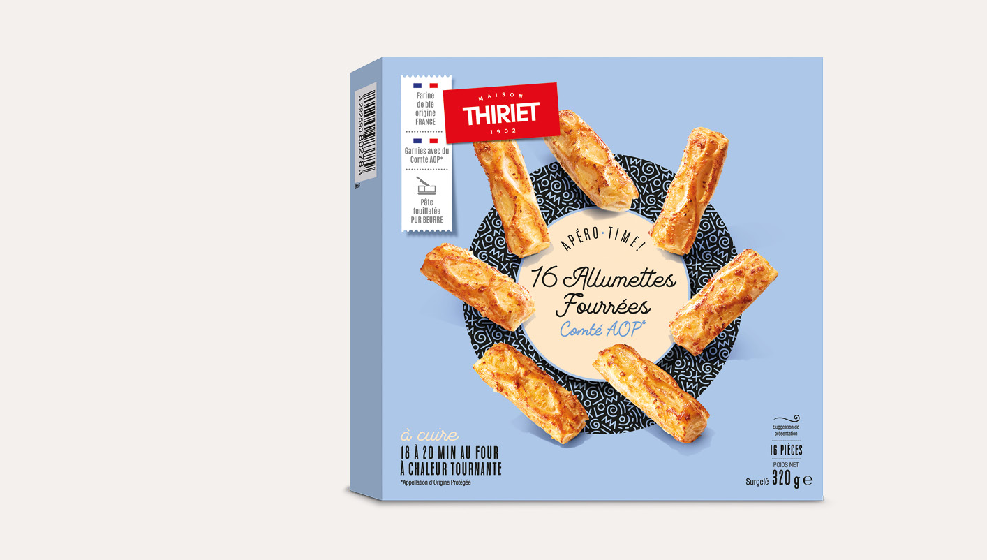 16 allumettes fourrées - Comté AOP*