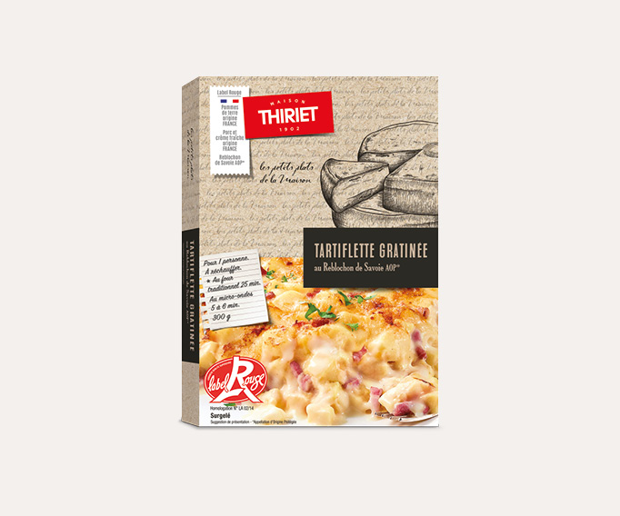 Tartiflette gratinée au reblochon de Savoie Lot de 2 boîtes