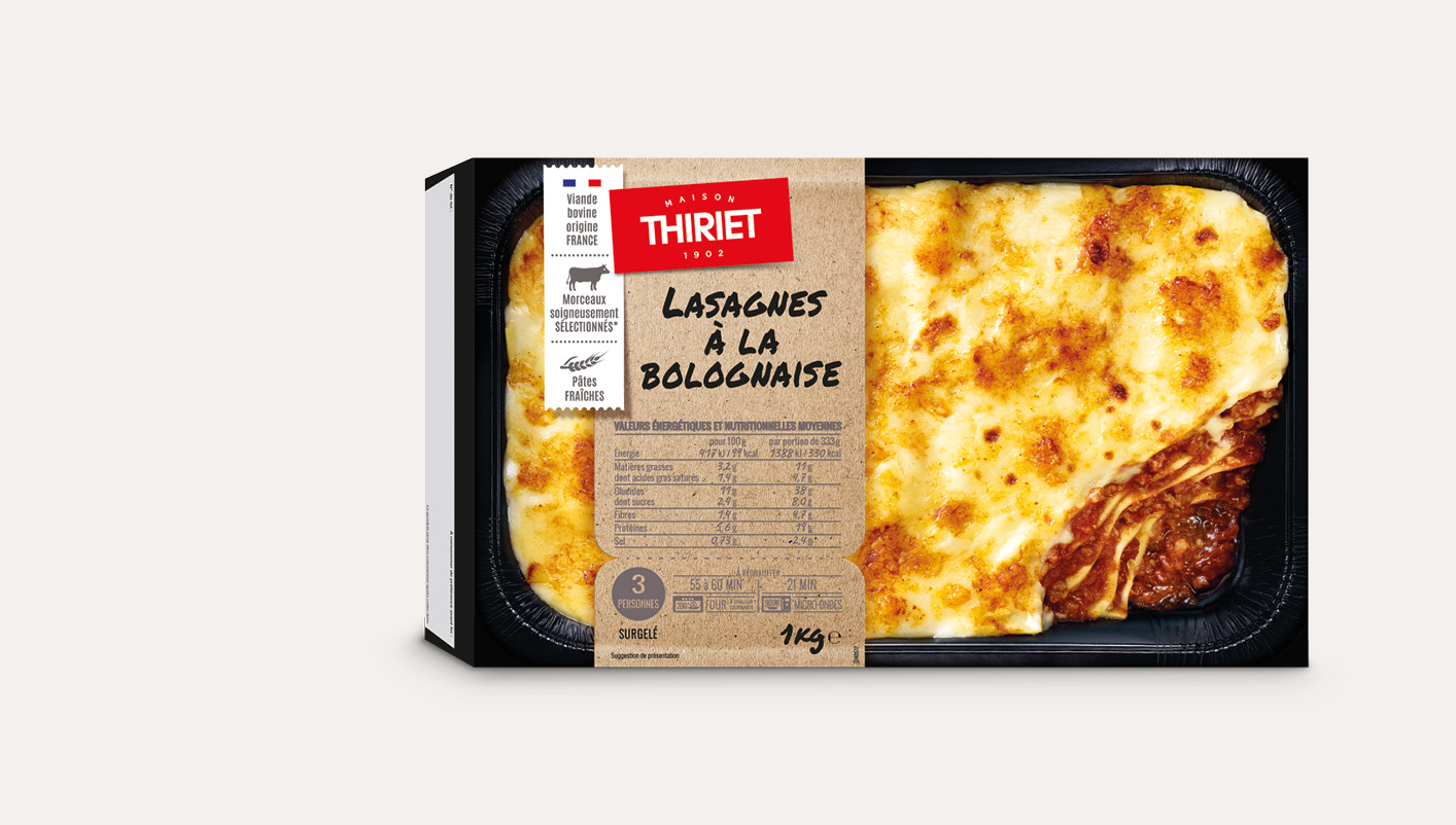 Lasagnes à la bolognaise