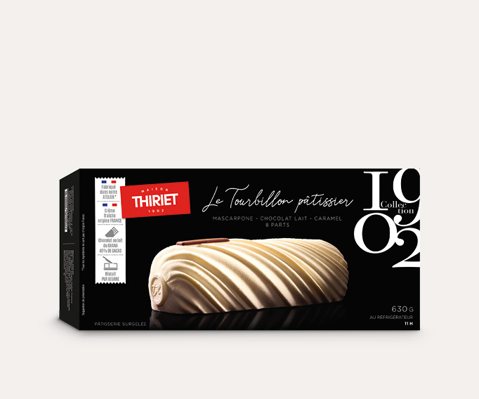 Le Tourbillon pâtissier - mascarpone, chocolat lait, caramel