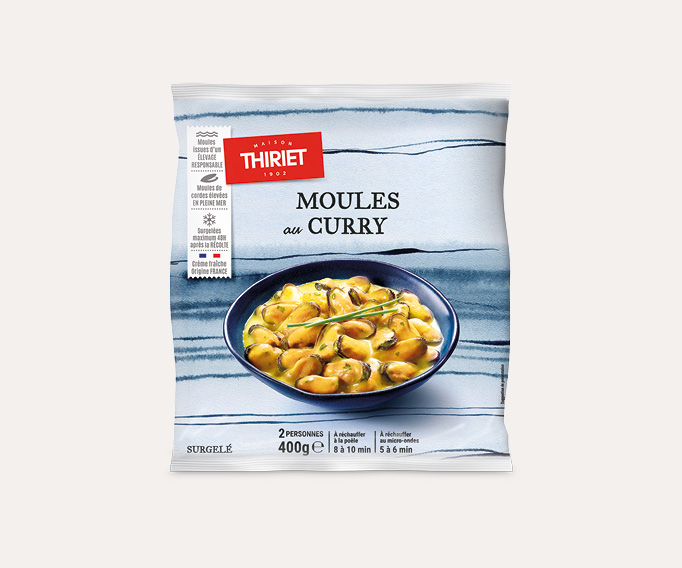 Moules au curry