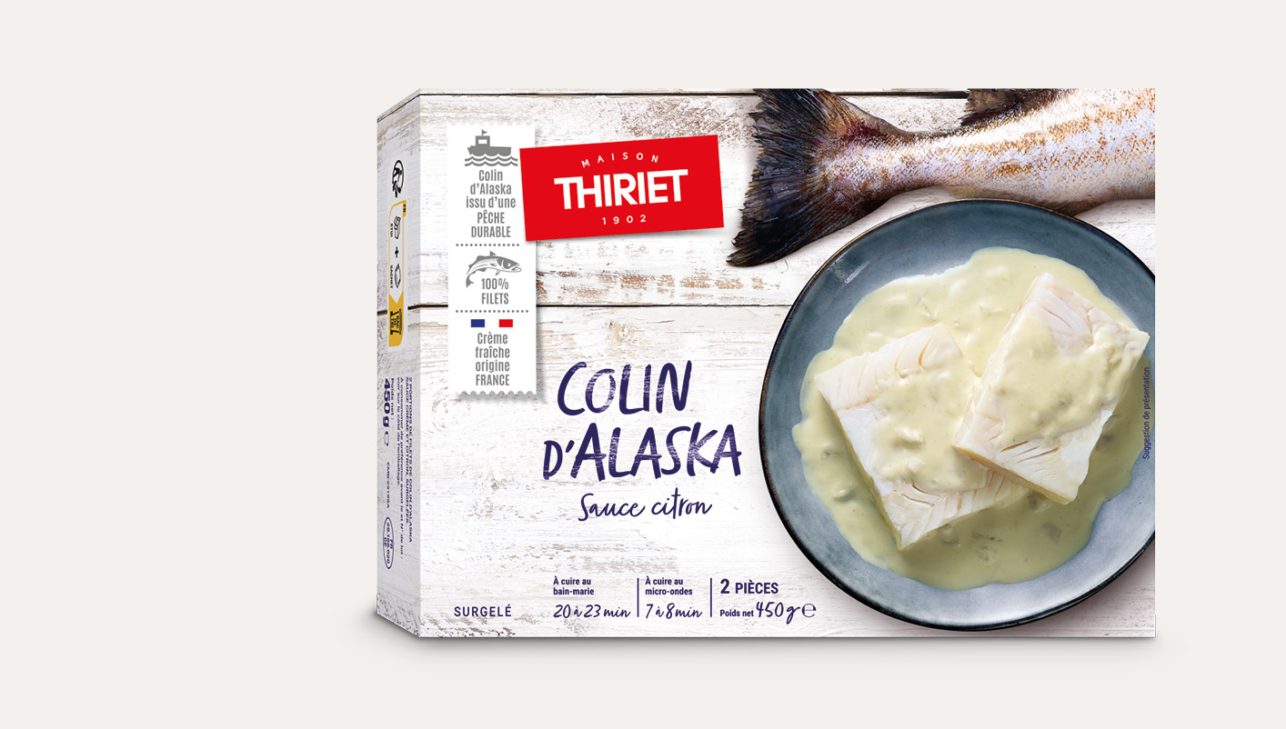 Colin en sauce au choix La 2ème à -20%