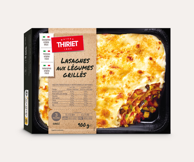 Lasagnes aux légumes grillés