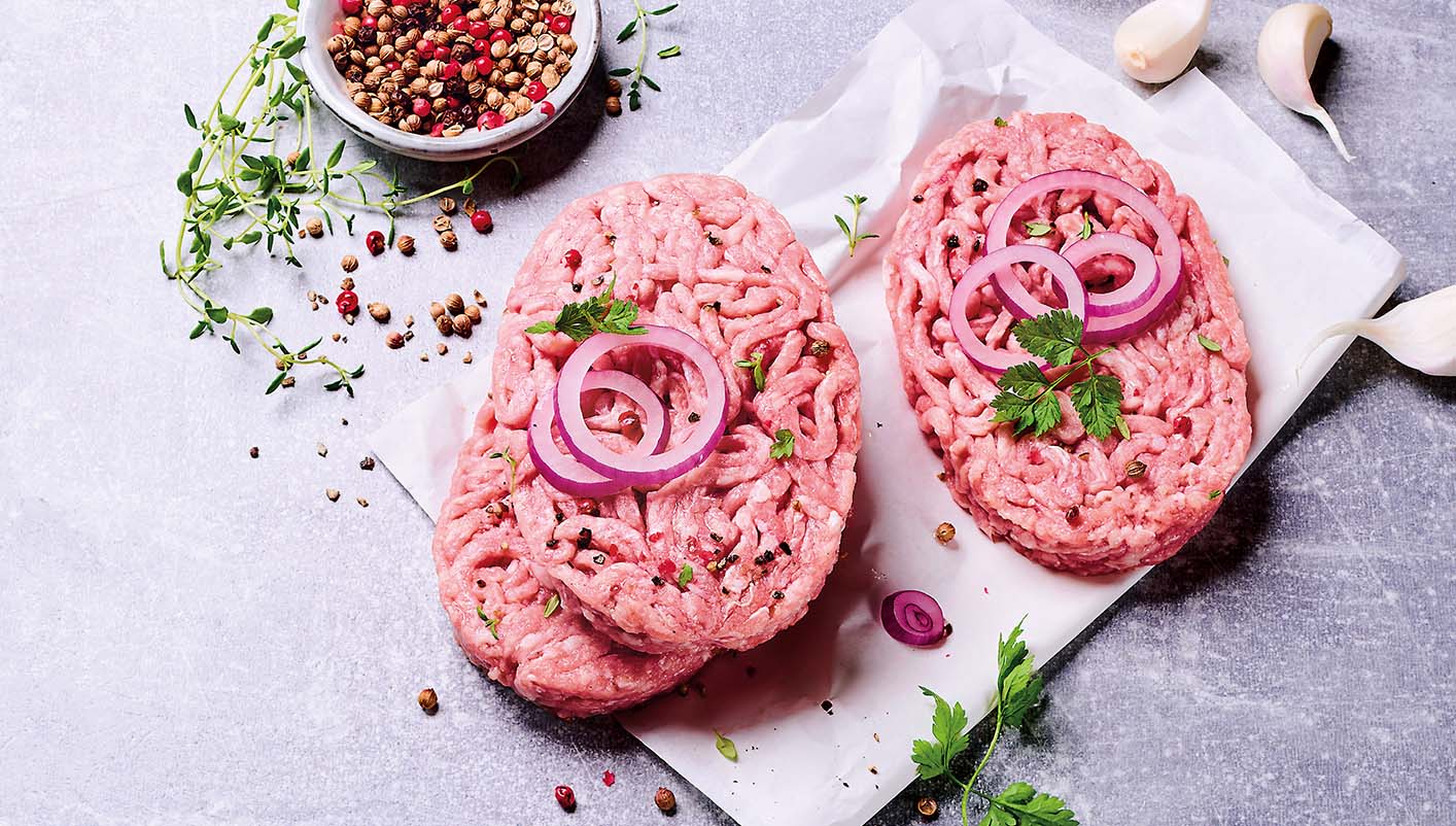 4 Hachés de veau façon bouchère 15% M.G.