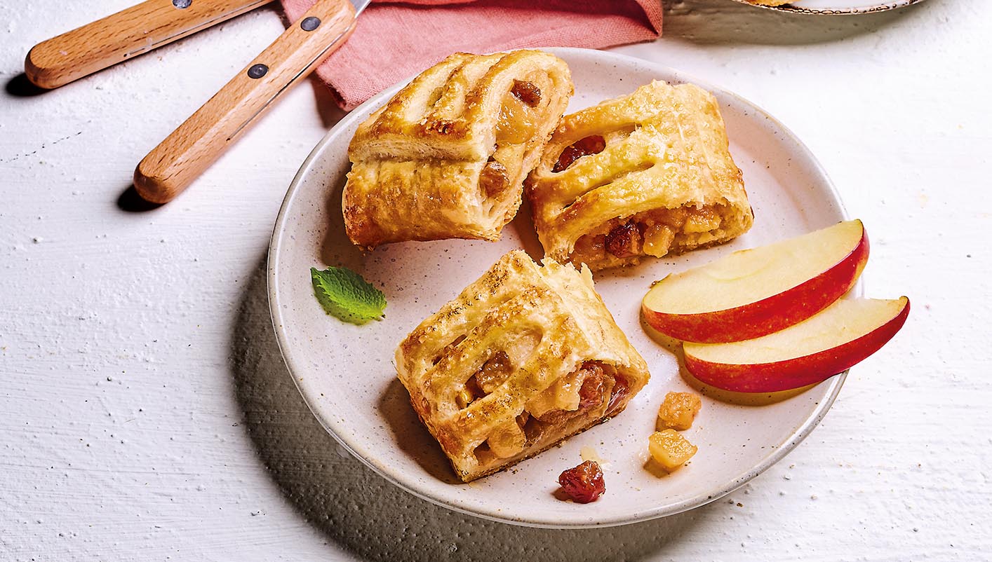 2 Strudels aux pommes