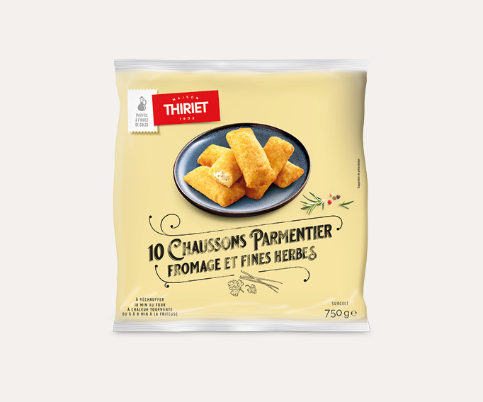 10 Chaussons parmentier fromage et fines herbes