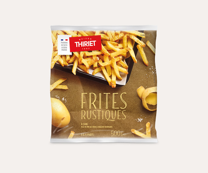 Frites rustiques