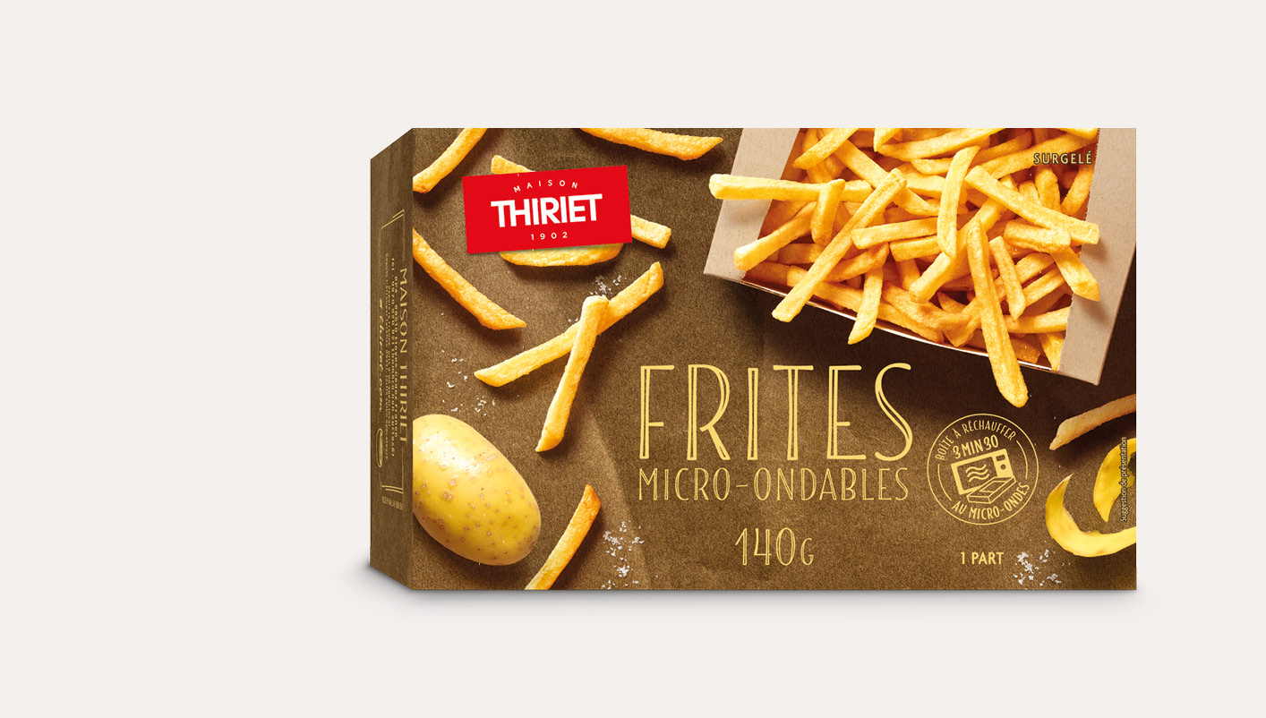 Frites micro-ondables La 2ème à -30%