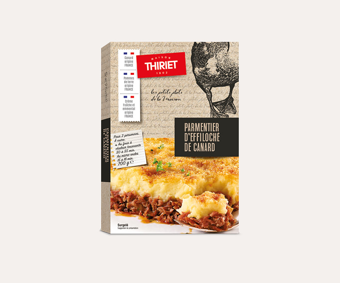 Parmentier d'effiloché de canard La 2ème à -40%