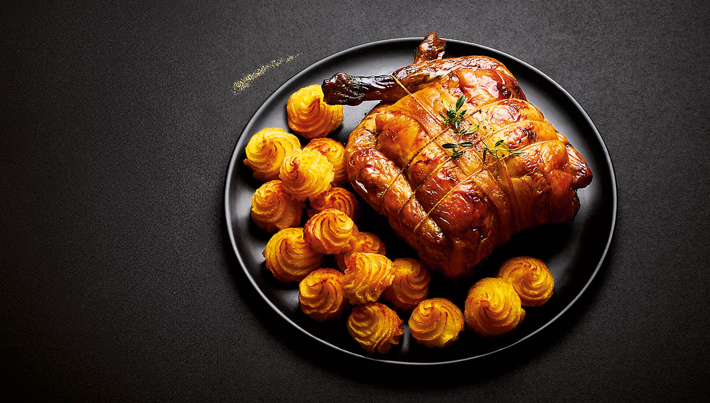 1 Pintade achetée = 1 Sachet de Pommes Duchesse offert