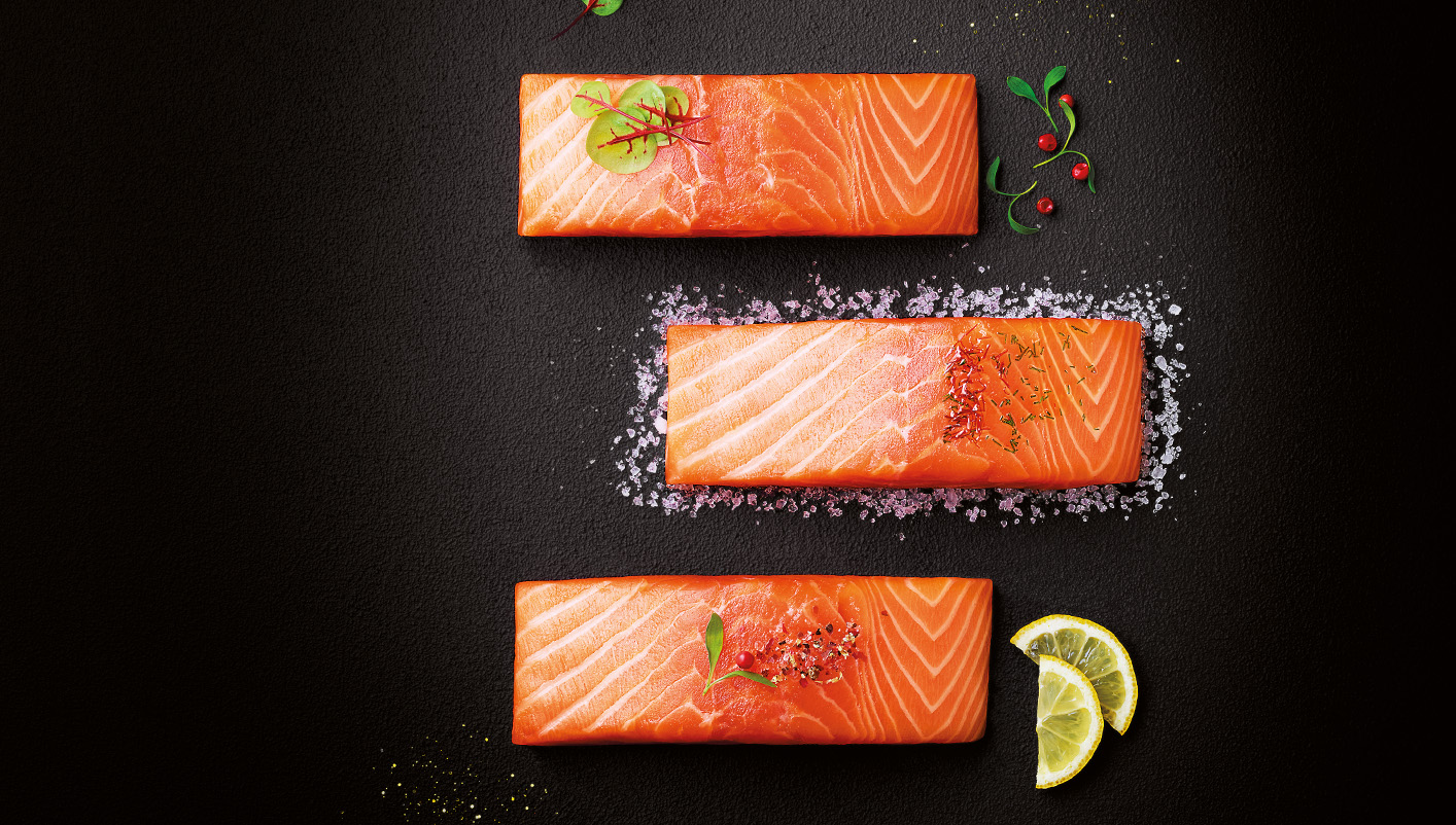 2 Pavés de saumon Atlantique sans peau