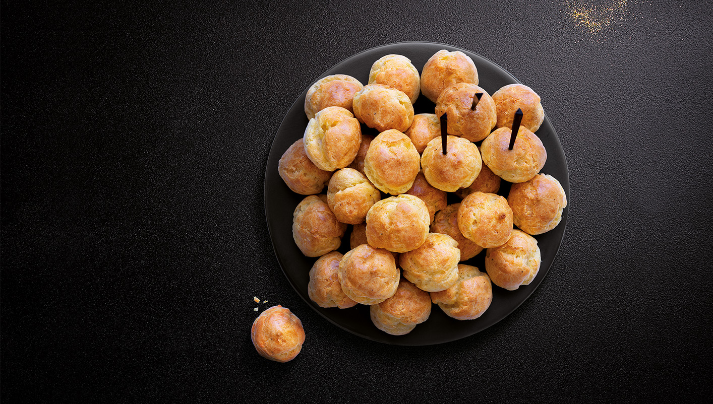 Gougères à l'emmental biologiques Le 2ème à -50%