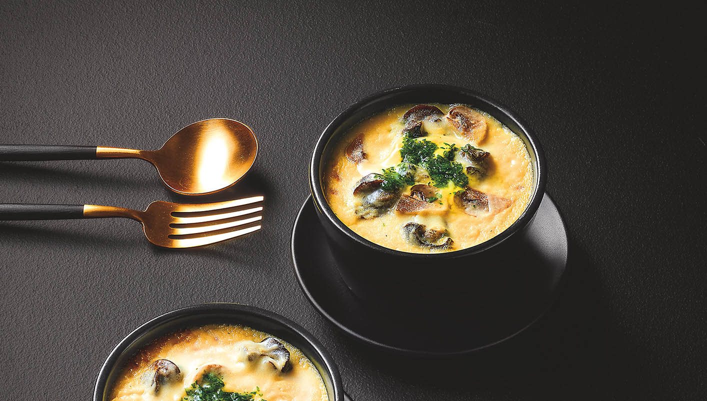 2 Cassolettes escargots de Bourgogne sauce Chablis