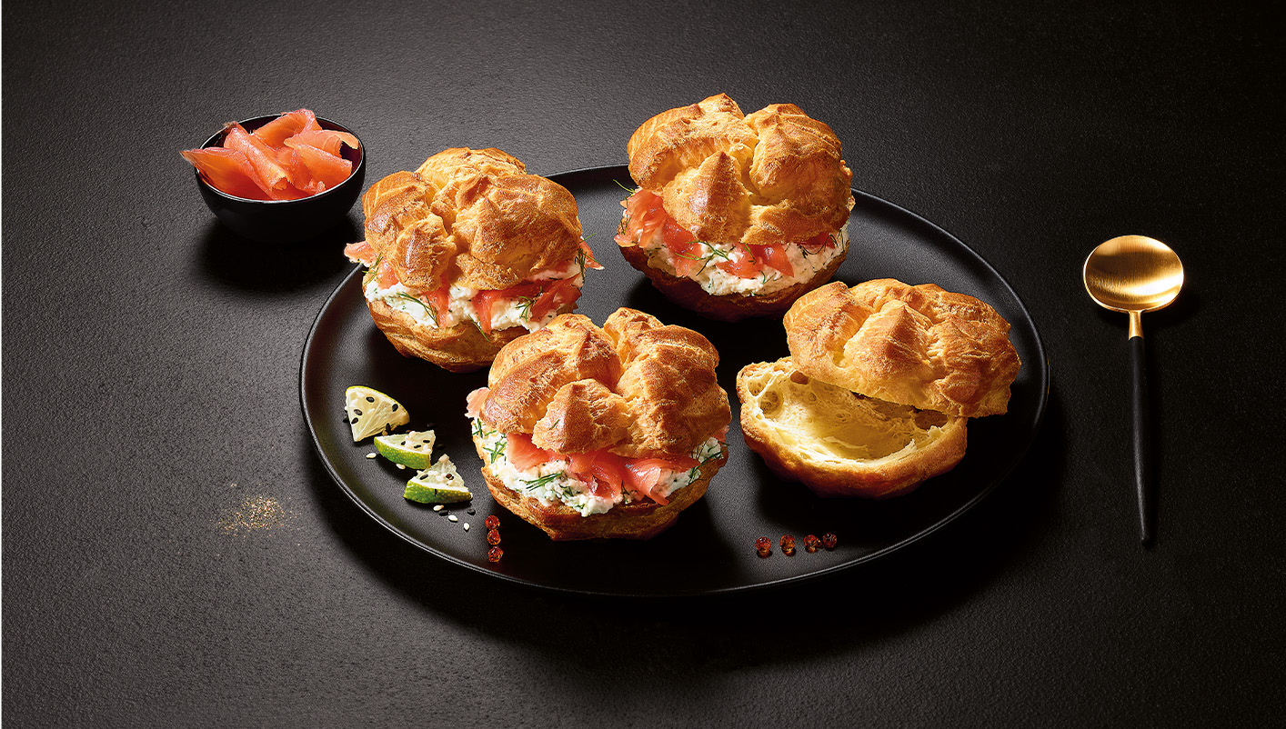 4 choux à garnir Le 2ème à -30%