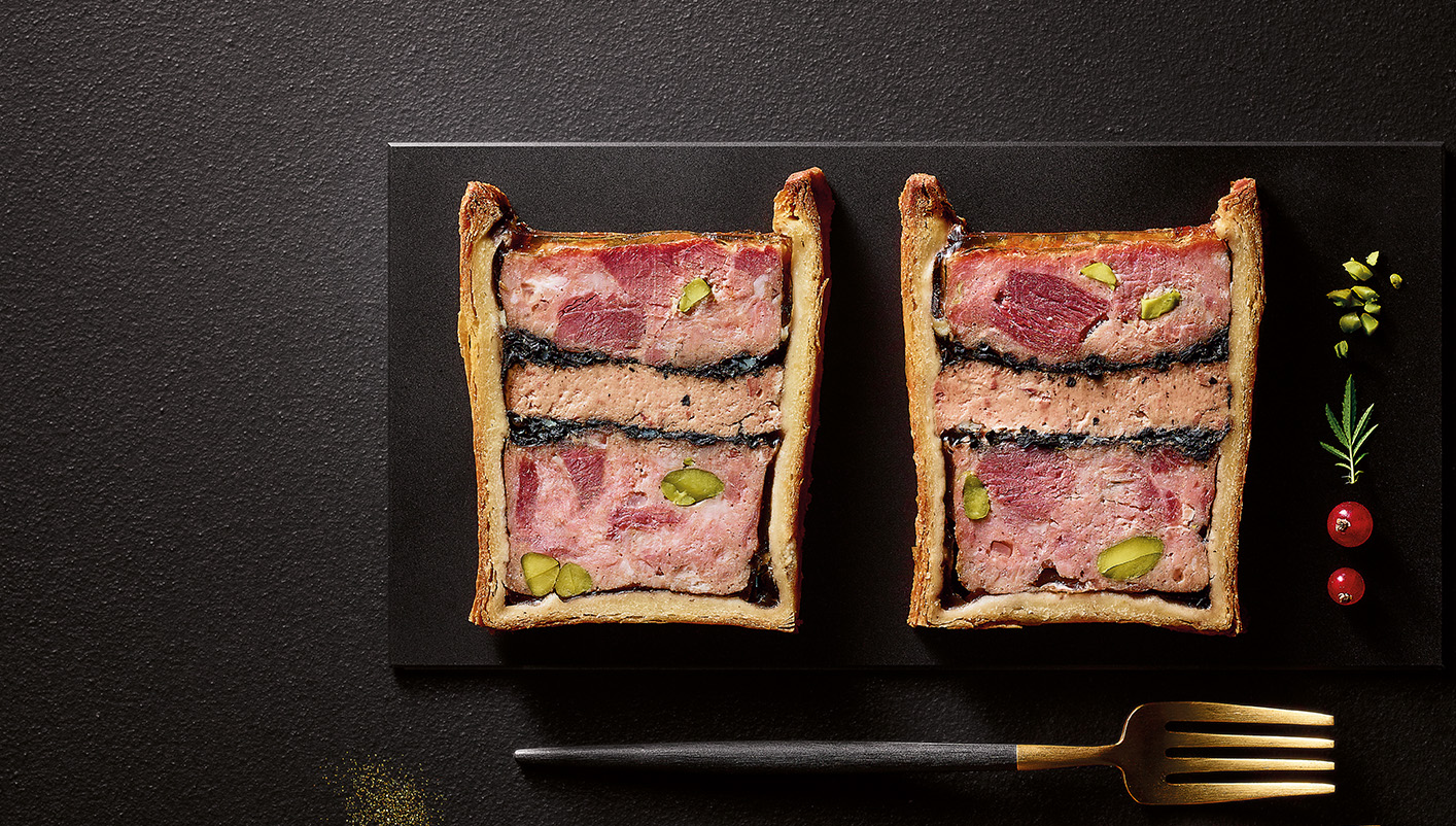 2 tranches de pâté en croûte richelieu