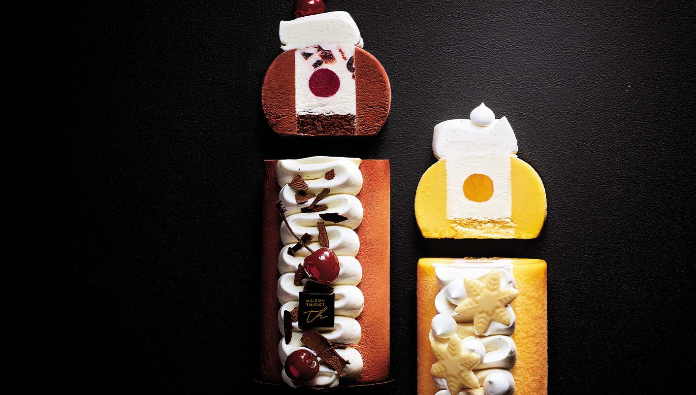 Entremets glacé façon Forêt Noire