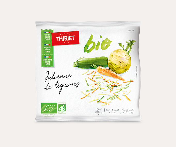 Julienne de légumes biologique Le 2ème à -30%