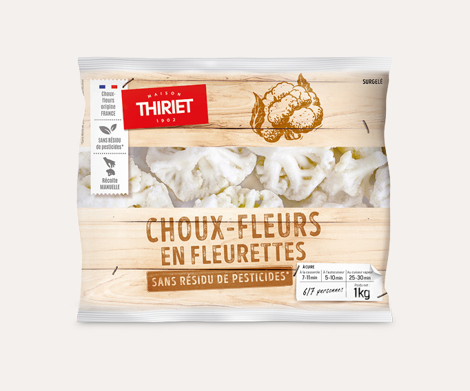 Choux-fleurs en fleurettes