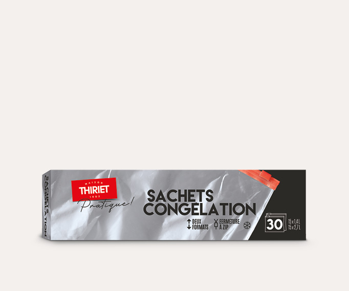 Sacs congélation x30