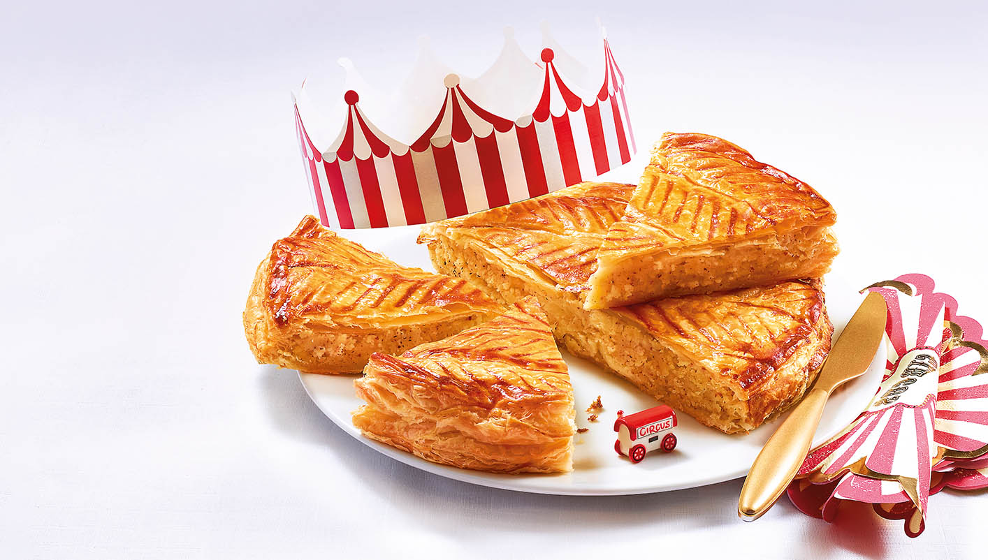 Galette des rois à la frangipane