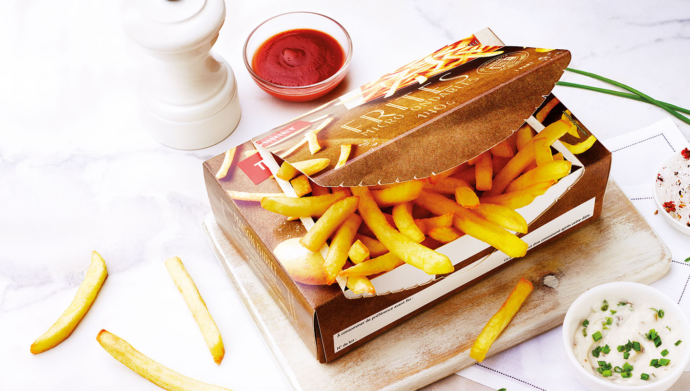 Frites micro-ondables La 2ème à -30%