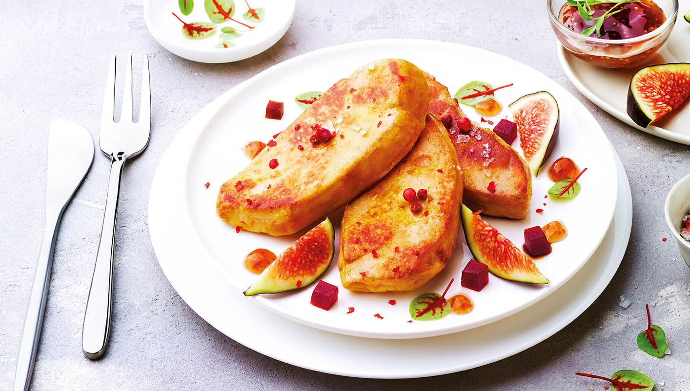 4 escalopes de foie gras de canard du Sud-Ouest, crues