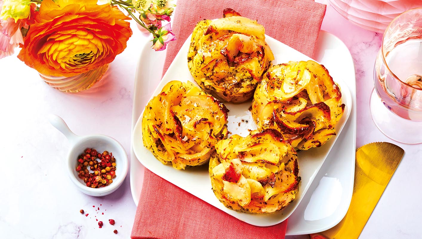 4 Effeuillés de pommes de terre sarladaises