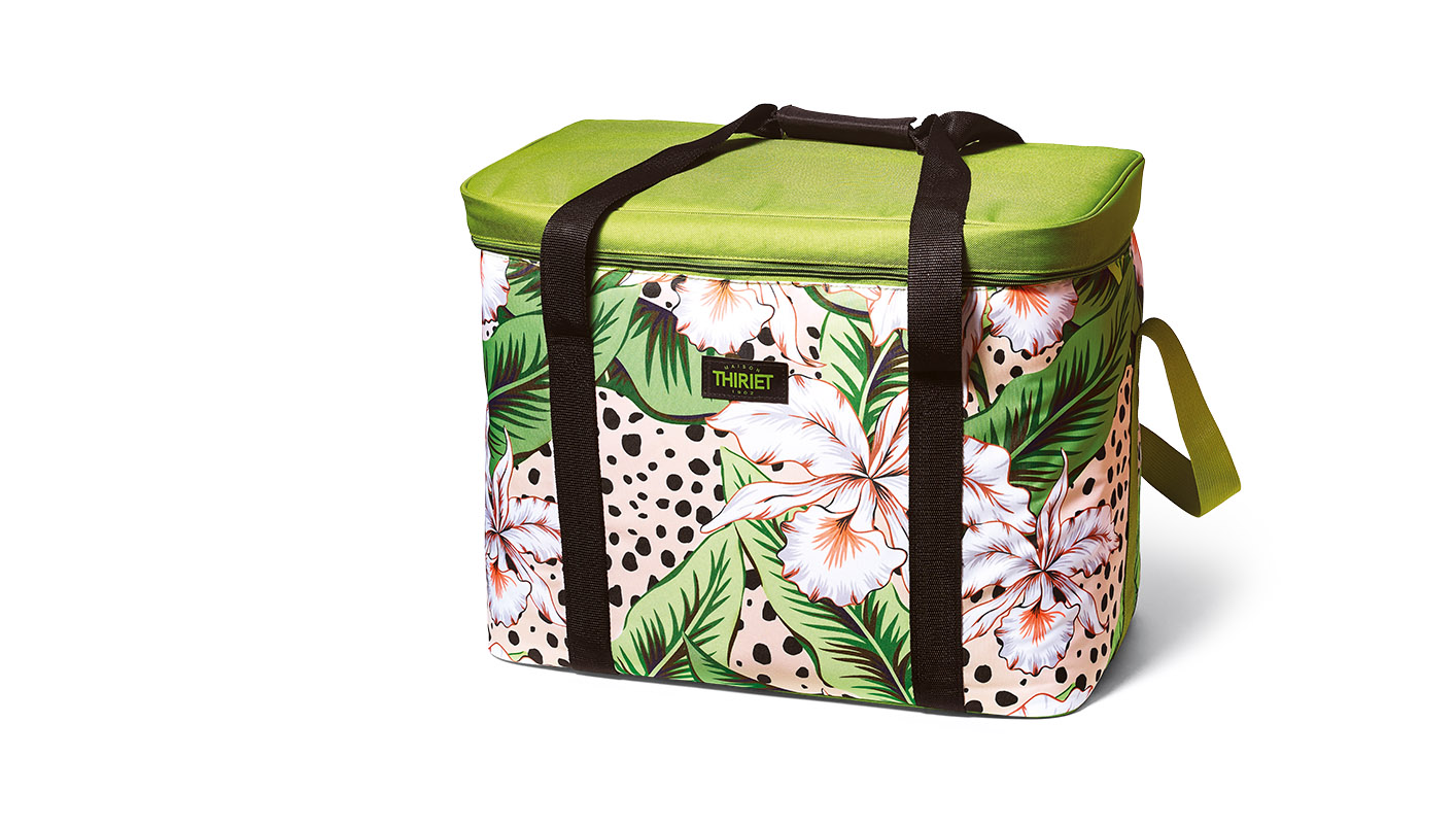 Glacière isotherme XXL Jardin tropical 60 litres