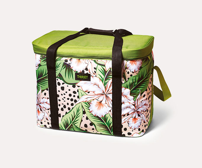 Glacière isotherme XXL Jardin tropical 60 litres