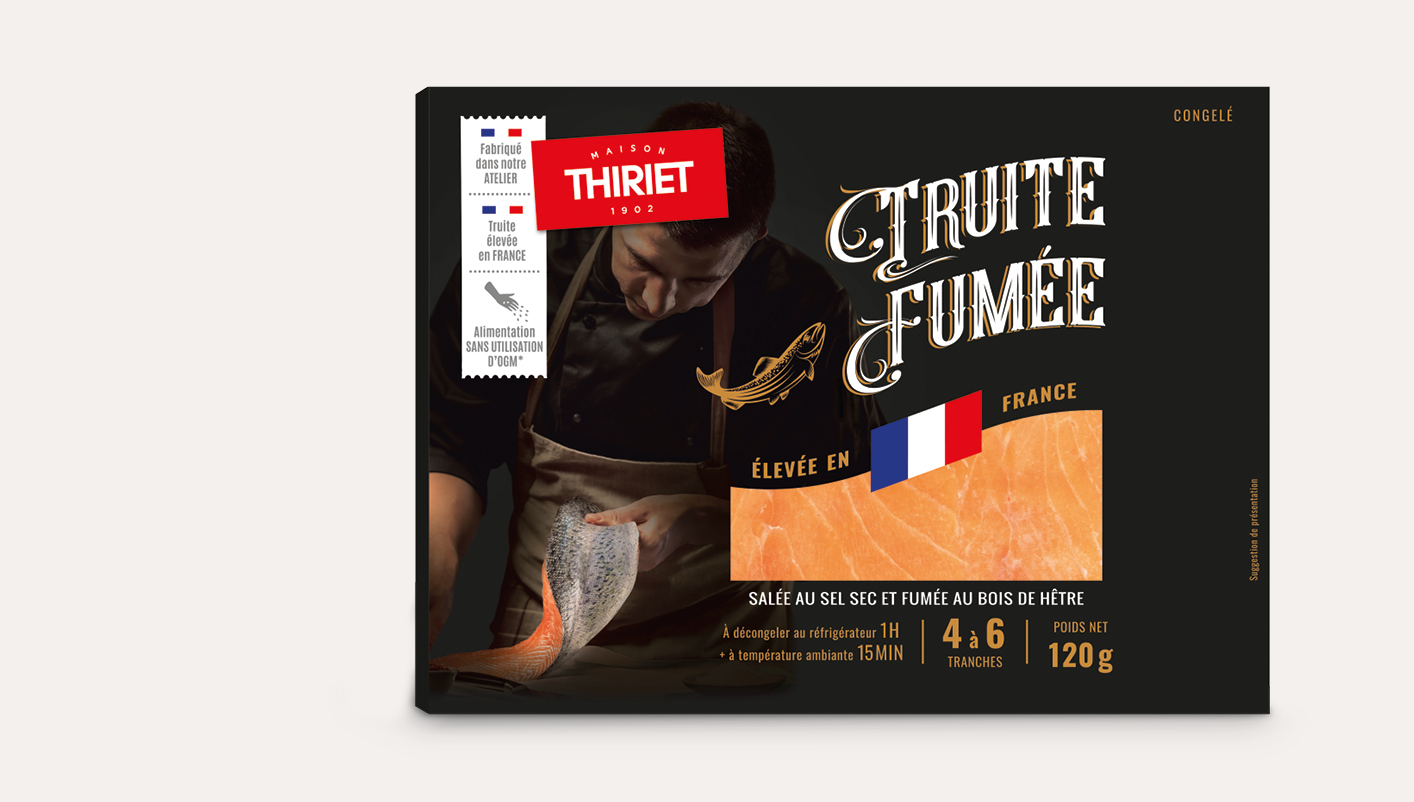 Truite fumée