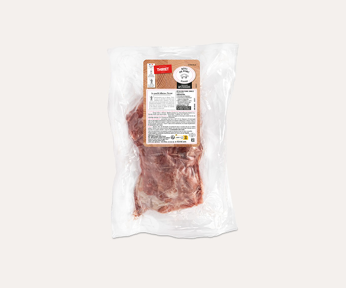 Rôti de porc échine sans antibiotique