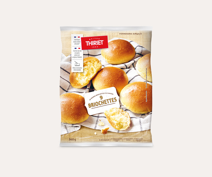 Briochettes au choix Le lot de 2