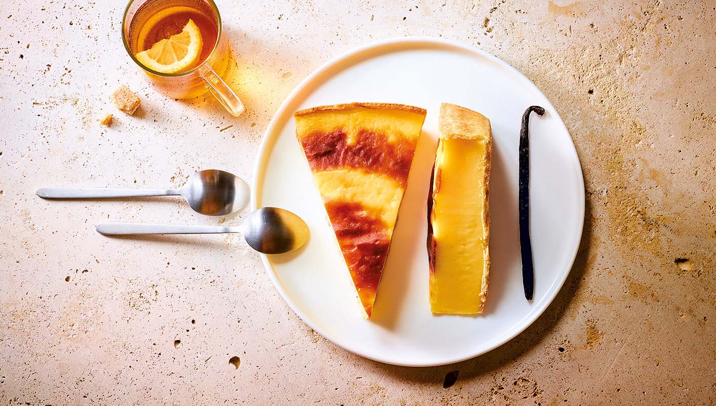 2 parts de flan pâtissier La 2ème à -50%