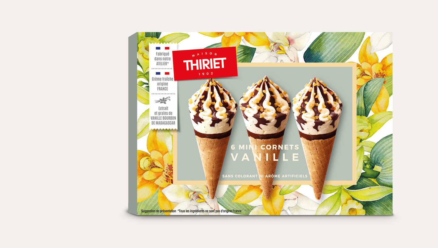 6 mini cornets au choix La 2ème à -40%