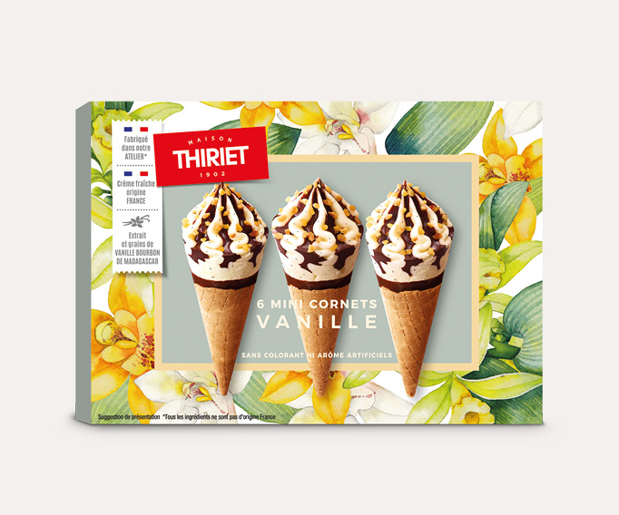 6 mini cornets au choix La 2ème à -40%