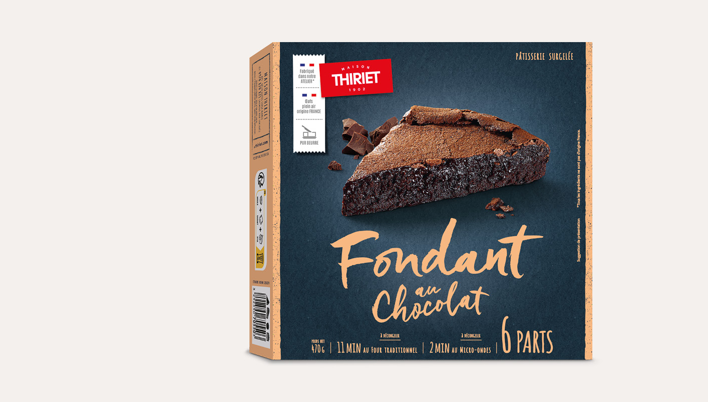 Fondant au chocolat La 2ème à -40%