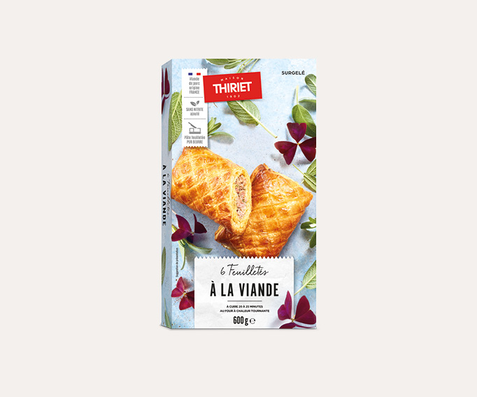 6 Feuilletés à la viande