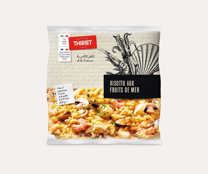 Risotto Aux Fruits De Mer Surgelés
