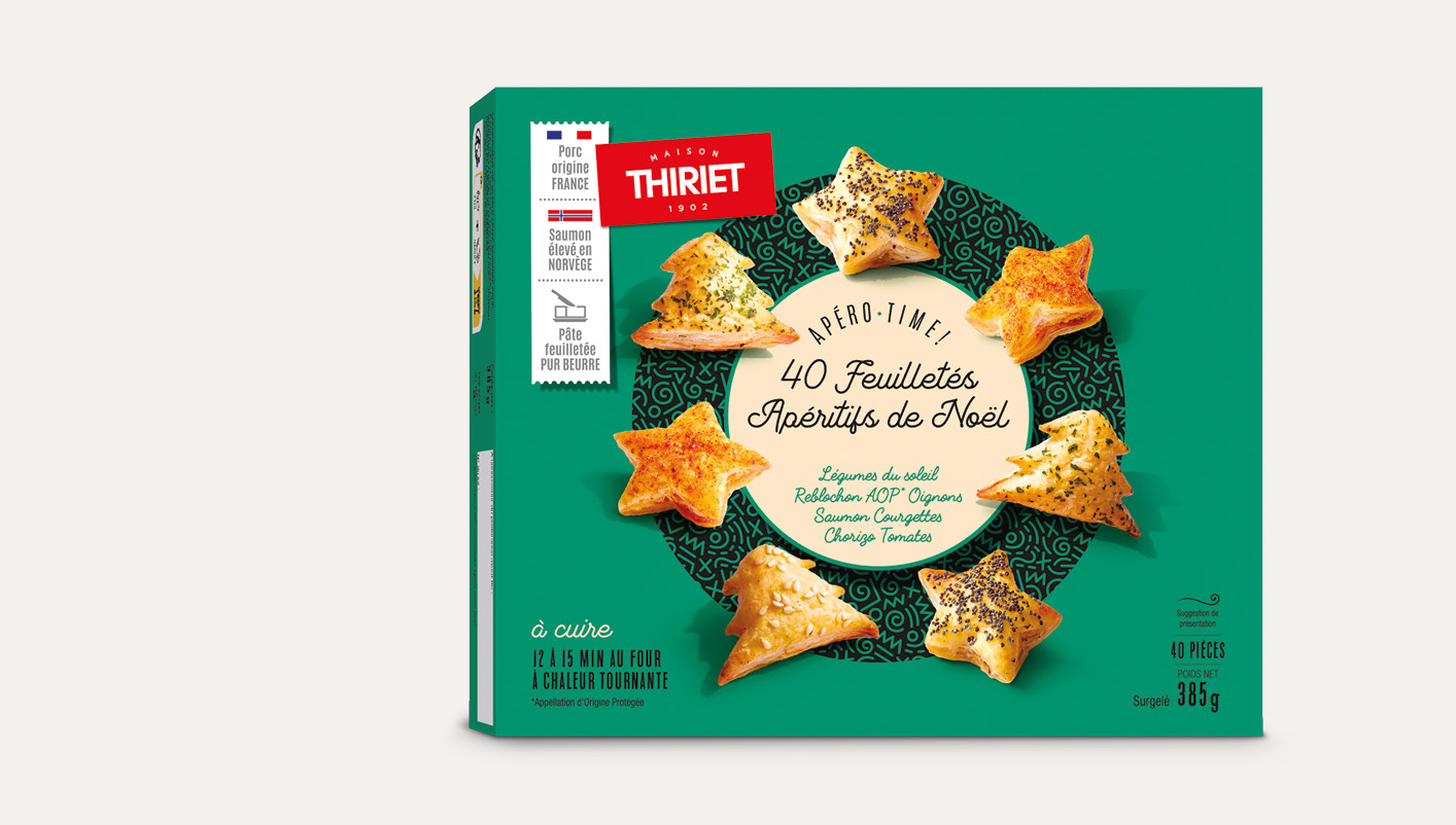 40 Feuilletés apéritifs de Noël