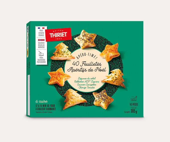 40 Feuilletés apéritifs de Noël