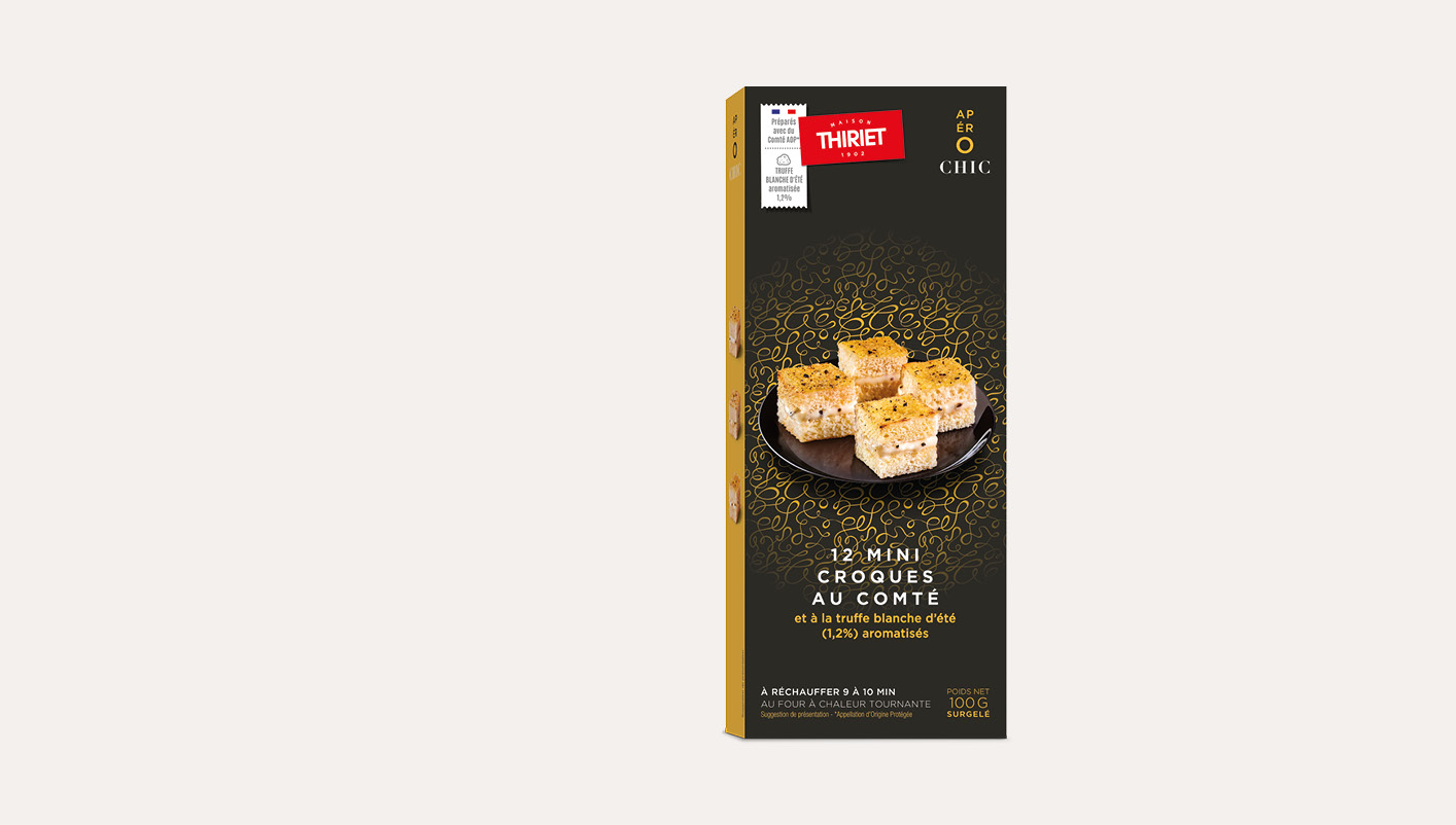 12 Mini croques au comté et truffe blanche d'été