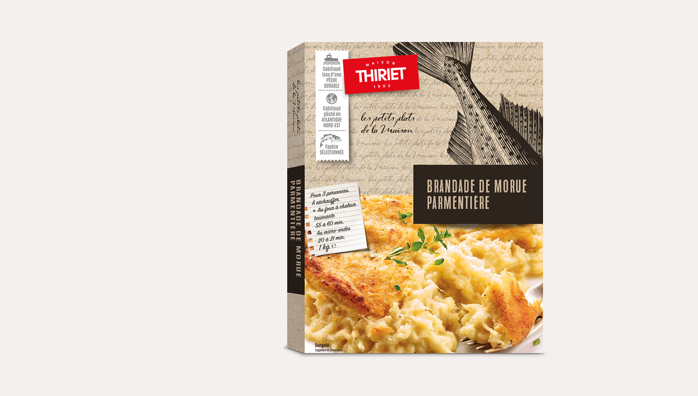 Brandade de morue parmentière