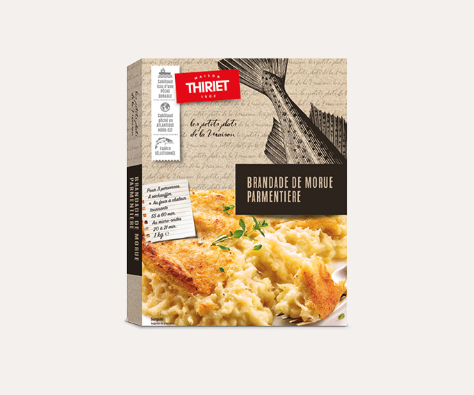 Brandade de morue parmentière
