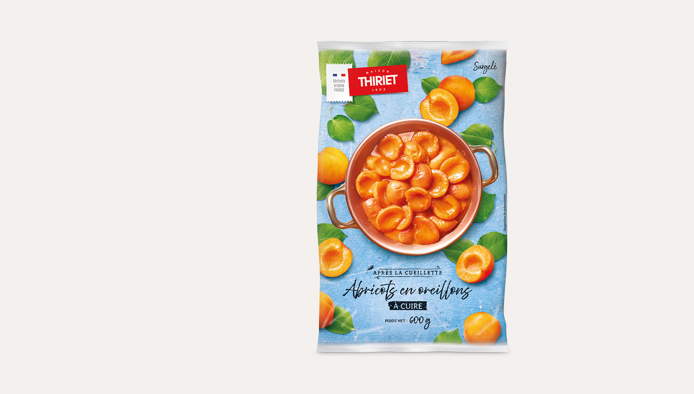 Abricots en oreillons à cuire