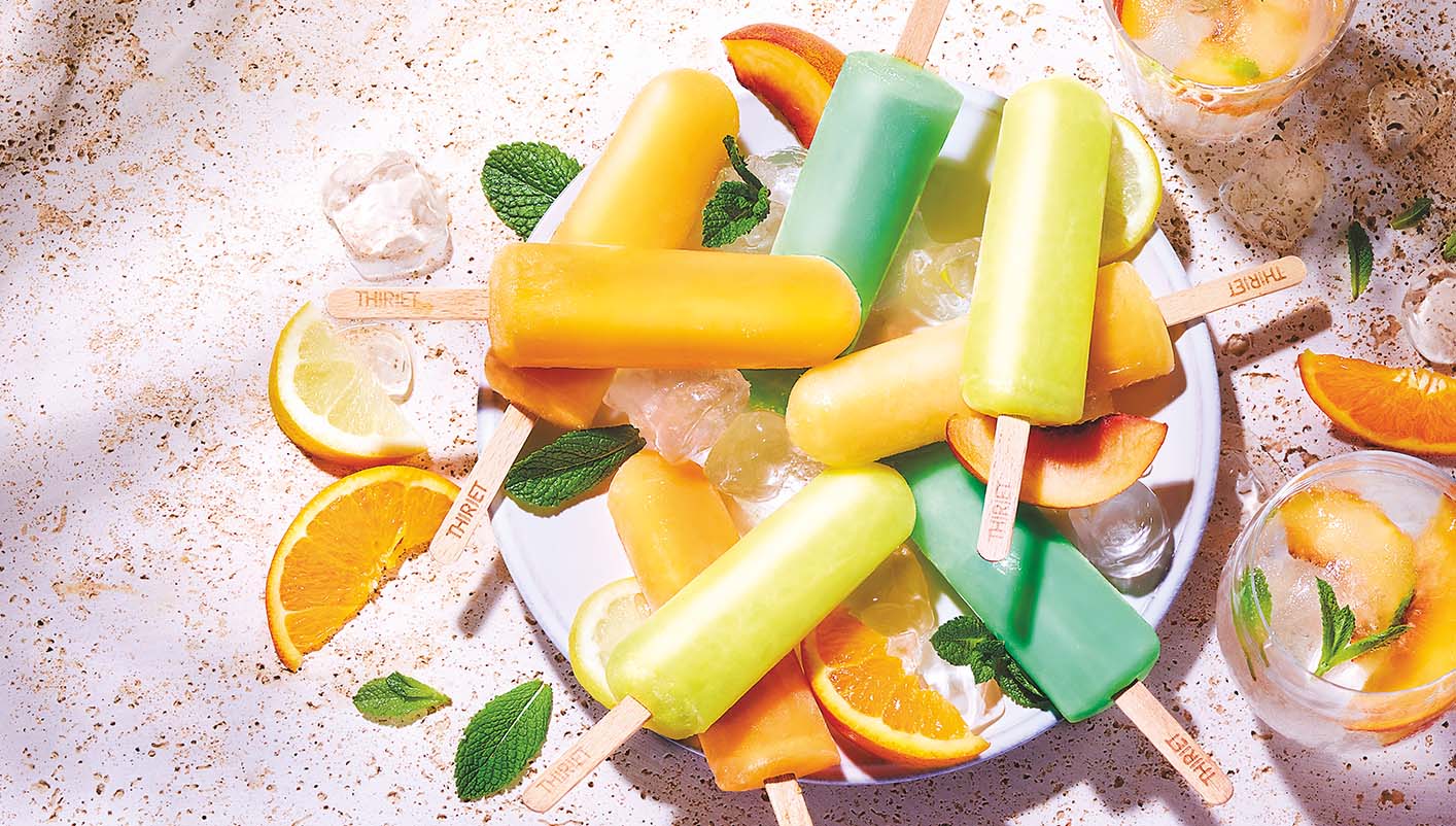 6 Bâtonnets saveur thé pêche