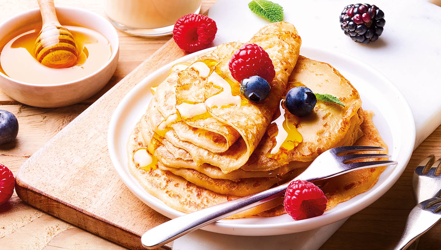 10 Mini crêpes