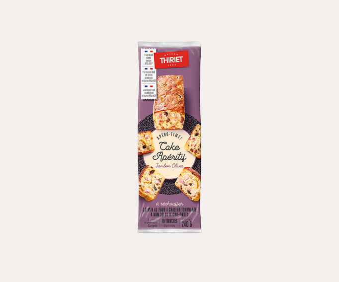 Cake apéritif jambon/olives